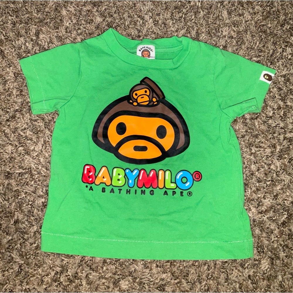 BAPE BABY MILO KIDS SHIRT